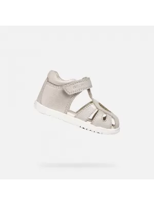 Lányok az első lépések GEOX SANDAL MACCHIA B654WA0MAEWC0262 SZÜRKE