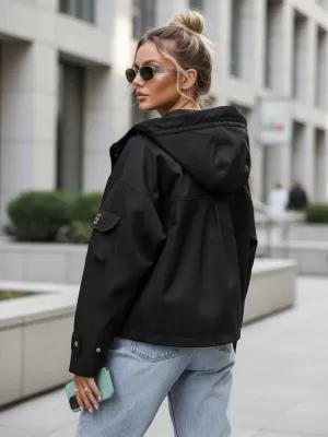 Női kabát DSTREET TY5636 FEKETE