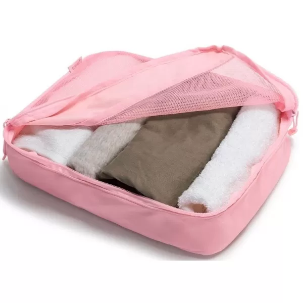  Bőrönd HEYS Ecotex Packing Cube 5 Pc Set RÓZSASZÍN HOMOK 