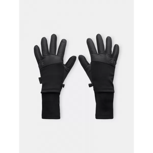  Férfi kesztyű UNDER ARMOUR M'S STORM FLEECE RUN GLOVES 6000394-001 FEKETE 