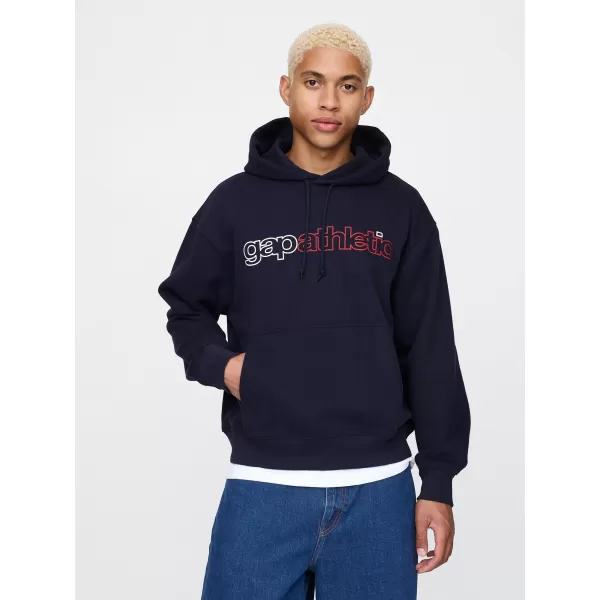  Férfi pulóver GAP LOGO HOODIE PULLOVER 646080-00 HADITENGERÉSZET EGYENRUHA 