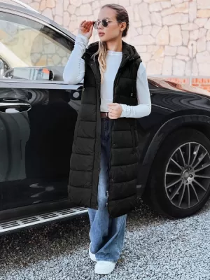 Női mellény DSTREET TY5267 FEKETE