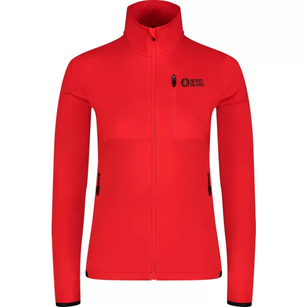  Női powerfleece pulóver NORDBLANC SEDGE NBWFL8291 PIROS 