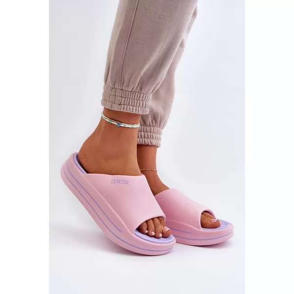  Női papucs BIG STAR NN274A035 PINK Big Star Shoes 