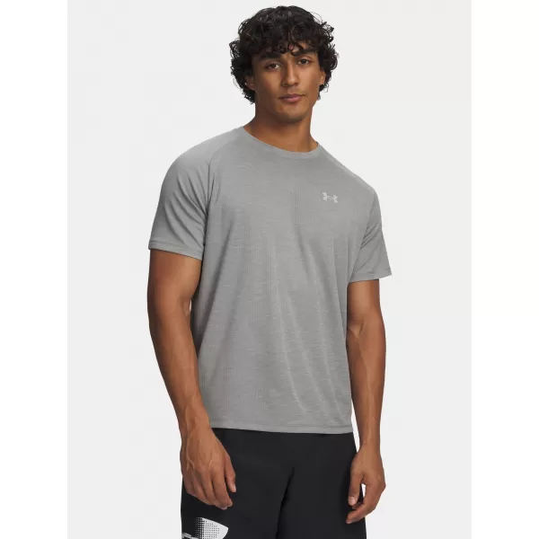  Férfi póló UNDER ARMOUR TECH TEXTURED SS 1382796-709 ZÖLD 