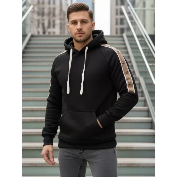 Férfi pulóver DSTREET BX5941 FEKETE 