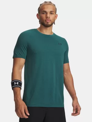 Férfi póló UNDER ARMOUR VANISH SEAMLESS NOVELTY SS 6010603-338 ZÖLD