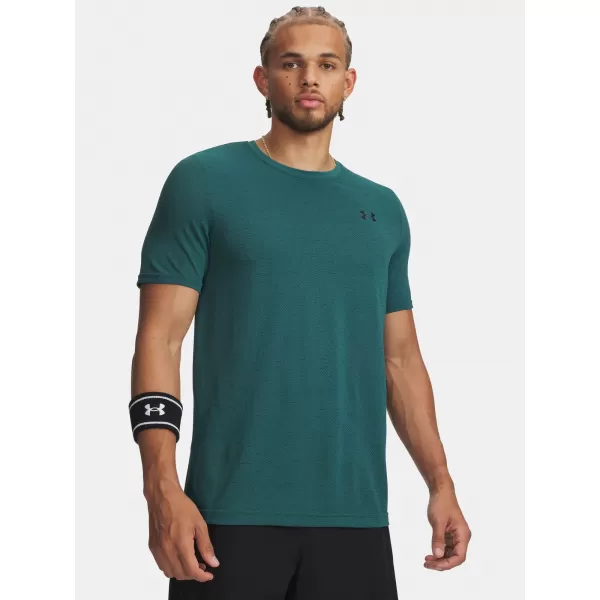  Férfi póló UNDER ARMOUR VANISH SEAMLESS NOVELTY SS 6010603-338 ZÖLD 
