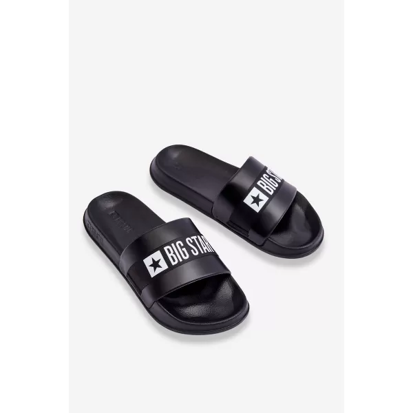  Férfi papucsok BIG STAR LL174458 BLACK Big Star cipők 