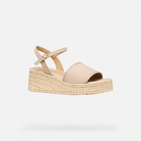  Női szandál GEOX ALEMERIA G012887 BÉZS 