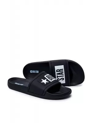 Férfi papucs BIG STAR DD174699 BLACK Big Star Shoes