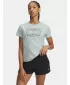 Női póló UNDER ARMOUR W VARSITY SS 6010592-477 KÉK