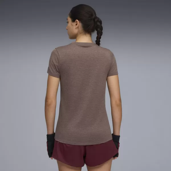  Női póló PUMA W TAD ESSENTIAL HEATHER TEE 525891-88 MAZSOLA HANGA 