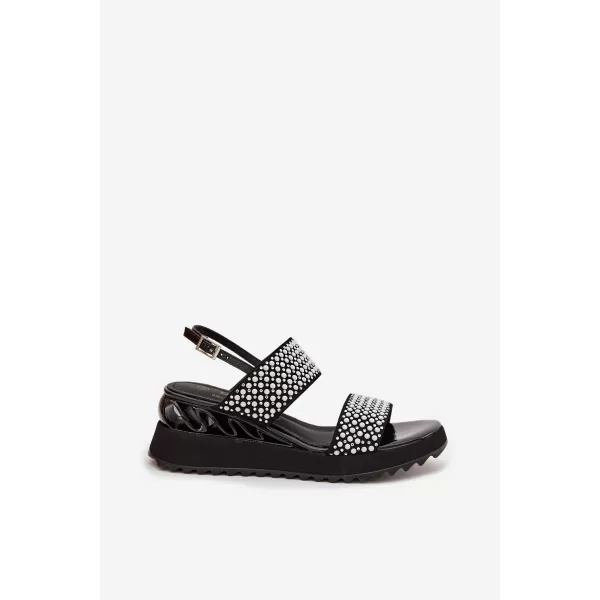  Női szandál D&A CR61-3067 FEKETE 