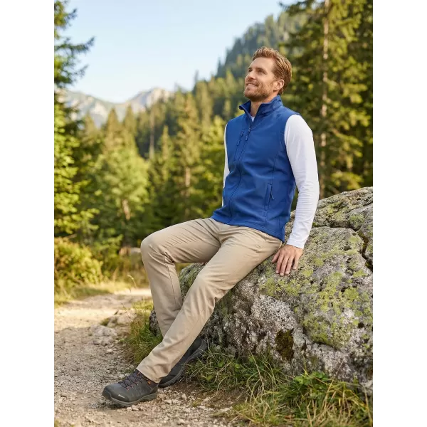  Férfi softshell mellény ALTISPORT NoPrint NP/ALM865 KIRÁLYKÉK 