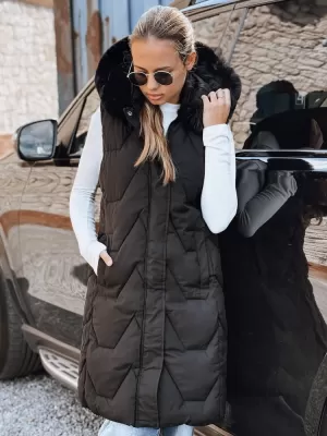 Női mellény DSTREET TY5262 FEKETE