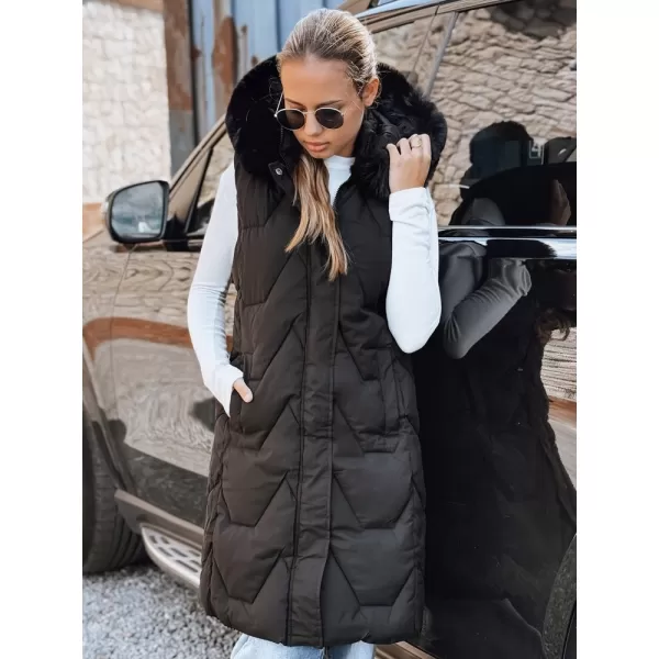  Női mellény DSTREET TY5262 FEKETE 