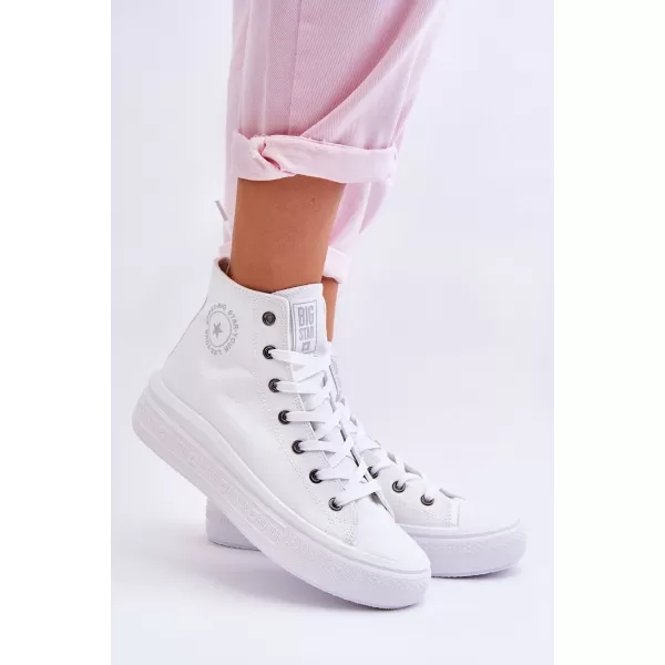  Női tornacipő BIG STAR LL274A183 WHITE Big Star Shoes 