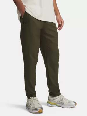 Férfi sportnadrág UNDER ARMOUR UA UNSTOPPABLE TAPERED PANTS 6003861-308 ZÖLD