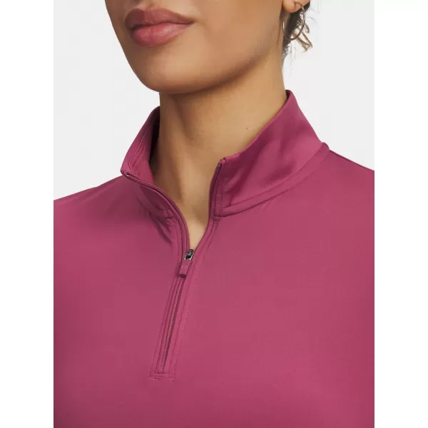  Női póló UNDER ARMOUR UA DRIVE 1/4 ZIP 6003797-659 PIROS 