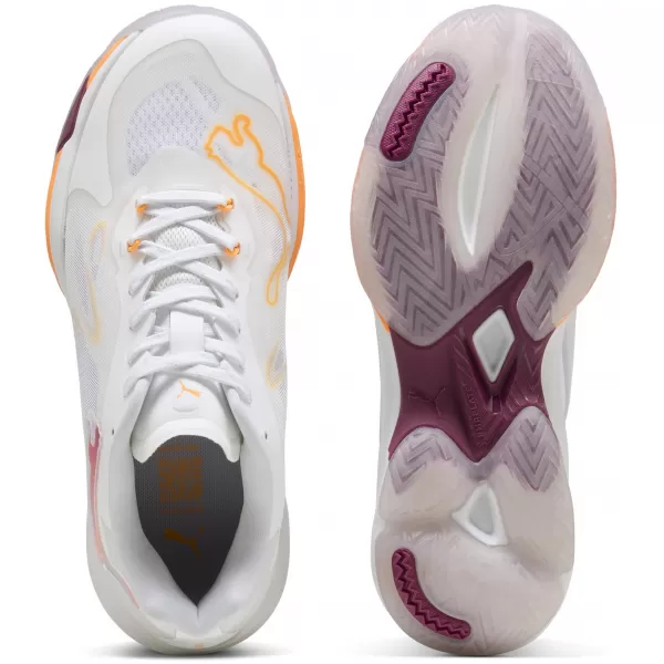  Női cipők PUMA VANTAGE NITRO W+ 108563-01 FEHÉR/BOGYÓ/MELEG TŰZ/LILA 