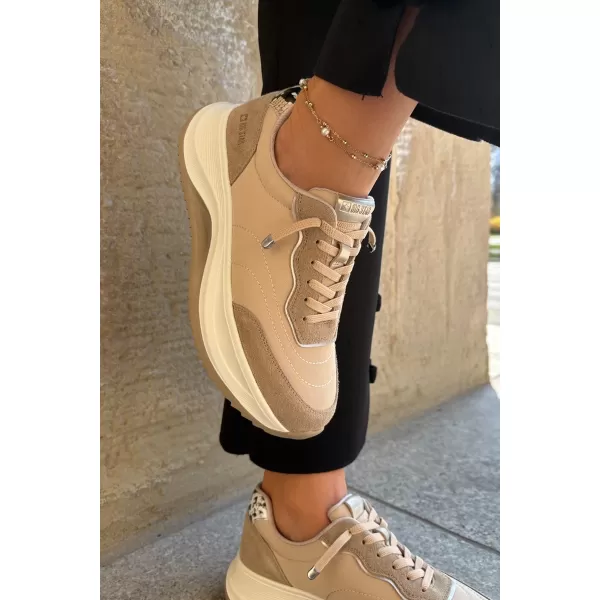  Női tornacipő BIG STAR RR274A345 BEIGE Big Star Shoes 