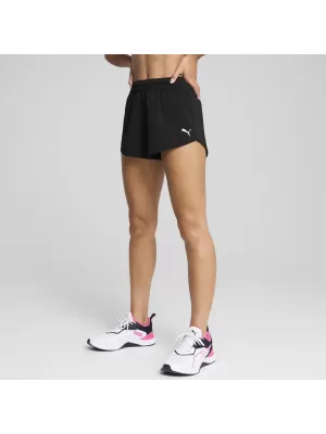 Női rövidnadrág PUMA TAD ESSENTIAL 3" WOVEN SHORT 525903_01 PUMA FEKETE