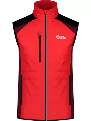 Férfi sportmellény NORDBLANC CREVICE NBWJM8331 PIROS