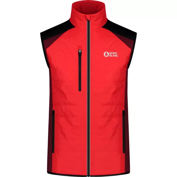  Férfi sportmellény NORDBLANC CREVICE NBWJM8331 PIROS 