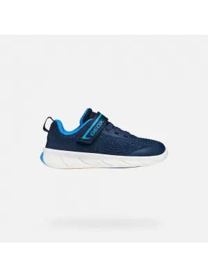 Fiú tornacipő GEOX FOOT-RUN J65PDB06K9JCF44D KÉK