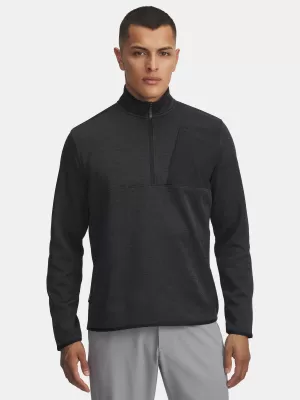 Férfi pulóver UNDER ARMOUR UA DRIVE SWEATERFLEECE HZ 6005671-001 FEKETE