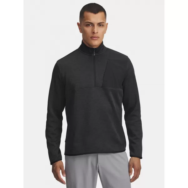  Férfi pulóver UNDER ARMOUR UA DRIVE SWEATERFLEECE HZ 6005671-001 FEKETE 