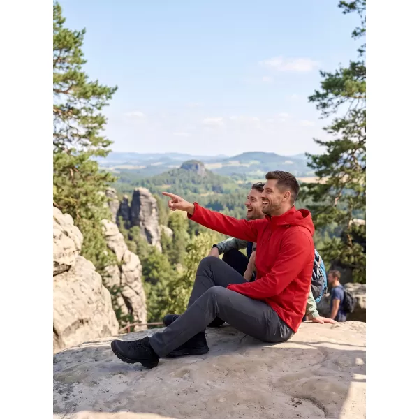  Férfi softshell kabát ALTISPORT NoPrint NP/ALM845 PIROS 