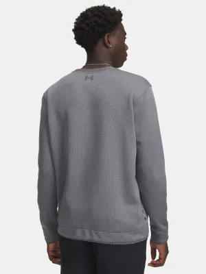 Férfi pulóver UNDER ARMOUR UA M SWEATER FLEECE CREW 6003723-025 SZÜRKE