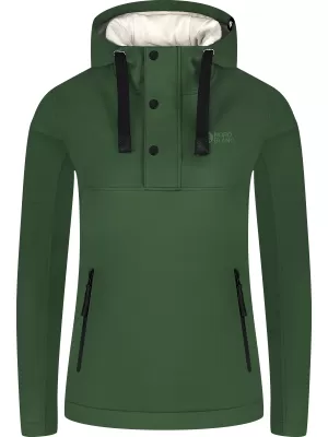 Női softshell kabát NORDBLANC SHOAL NBSSL8341 ZÖLD