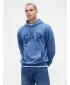 Férfi pulóver GAP LOGO PULLOVER HOODIE 715036-71 BÚZAVIRÁG