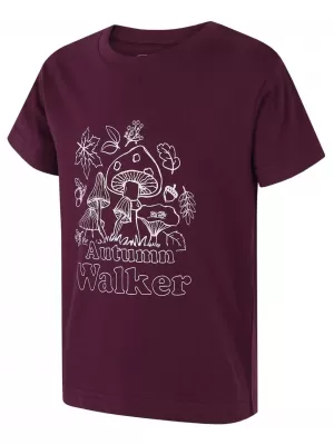 Gyermek póló HUSKY TEE MUSHROOM K LILA