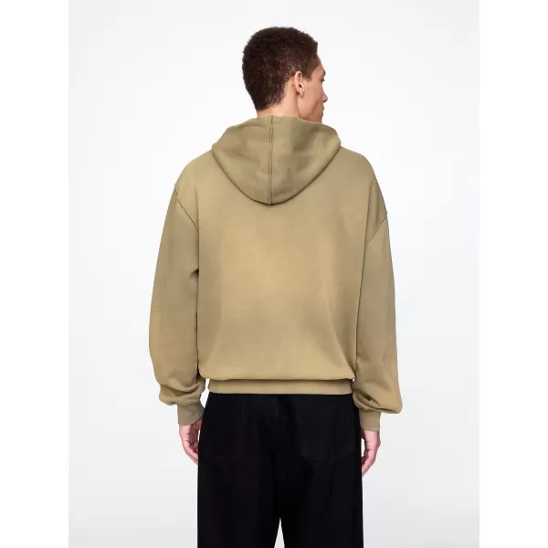  Férfi pulóver GAP LOGO PULLOVER HOODIE 745166-00 KAKUKKFŰ 