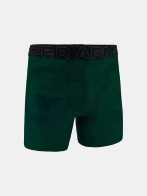 Férfi boxerek UNDER ARMOUR UA PERFORMANCE TECH - PRINT 6IN - 1PK 1383875-338 ZÖLD