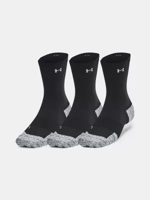 Zokni UNDER ARMOUR UA AD RUN CUSHION CREW (3 PÁRY) 1387043-001 FEKETE
