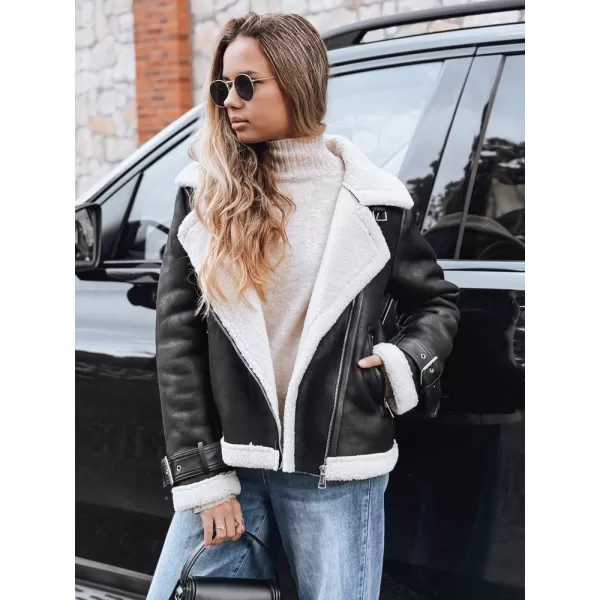  Női kabát DSTREET TY5237 FEKETE 
