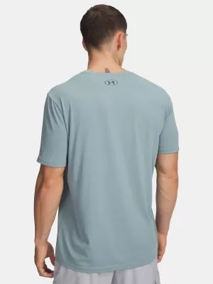 Férfi póló UNDER ARMOUR UA TEAM ISSUE WORDMARK SS 1329582-323 ZÖLD