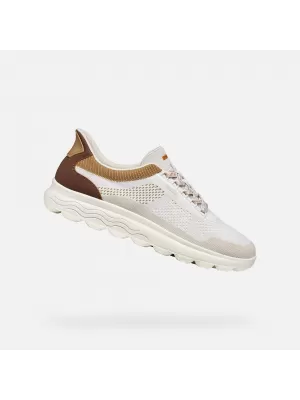 Férfi tornacipő GEOX SPHERICA PLUS FAST IN G014665 TEJSZÍNES