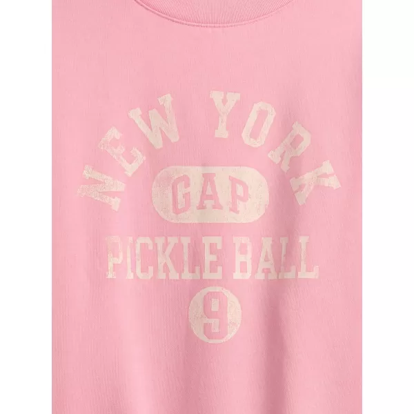  Női pulóver GAP LOGO SWEATSHIRT 548299-20 RÓZSASZÍN LEHET 