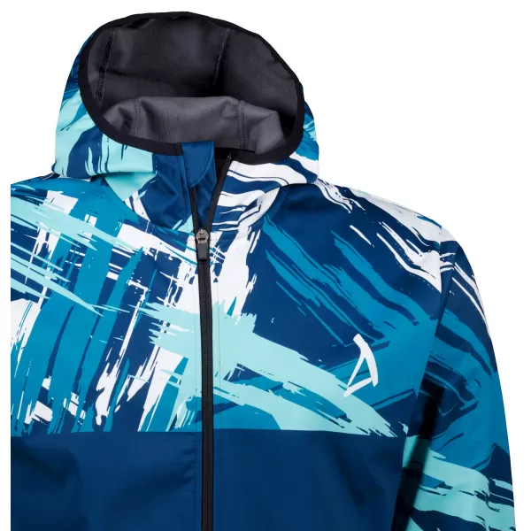  Férfi prémium softshell kabát ALTISPORT VOJ/ALM039JACK01 SÖTÉTKÉK 