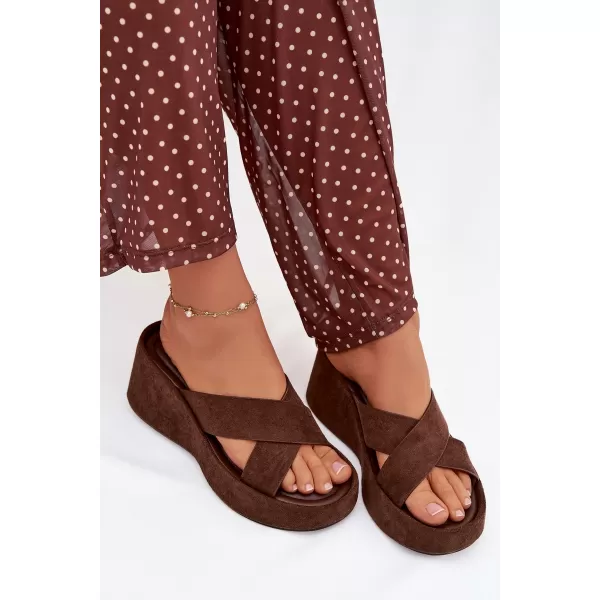  Női papucs BOTO CALORINE 41357 BARNA 