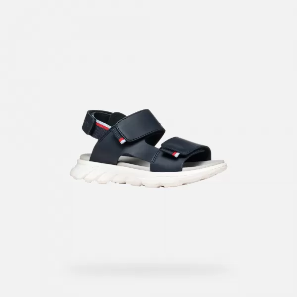  Fiú szandál GEOX SANDAL AIRADYUM J55F1B0009BC0735 SÖTÉTKÉK 