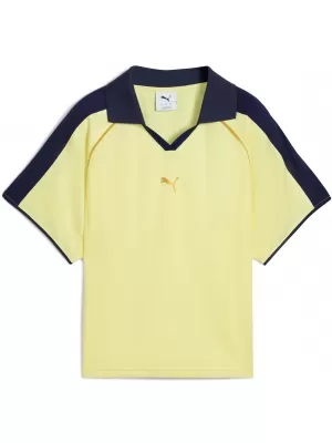 Funkcionális női póló PUMA T7 RELAXED FOOTBALL JERSEY 632157-35 ARANY HOLD