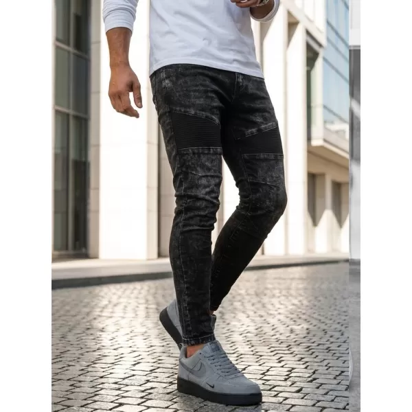  Férfi nadrág DSTREET UX3939 FEKETE 