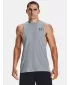 Férfi felső UNDER ARMOUR LEFT CHEST CUT OFF TANK 1329286-035 SZÜRKE
